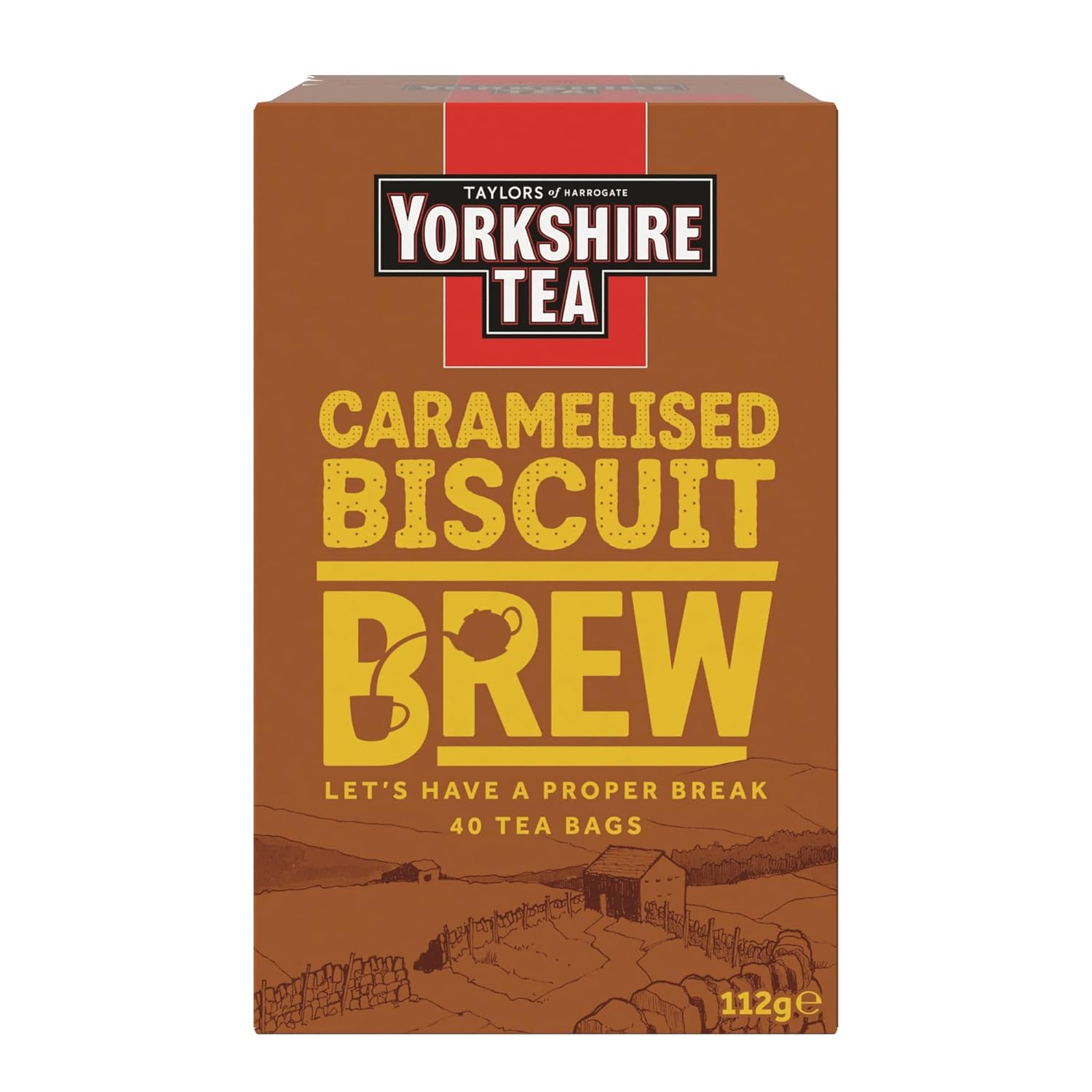 Ceai Negru Yorkshire "Caramelised Biscuit Brew" - 112G
