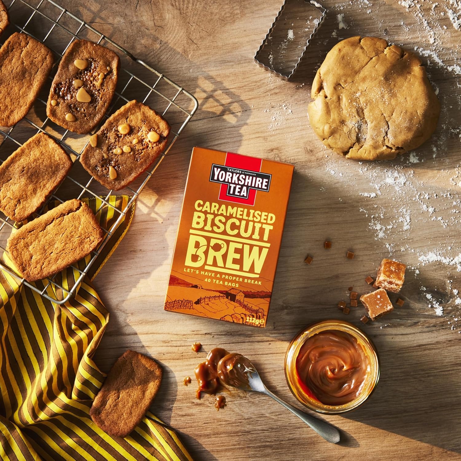 Ceai Negru Yorkshire "Caramelised Biscuit Brew" - 112G